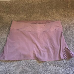 Play off the pleats skort